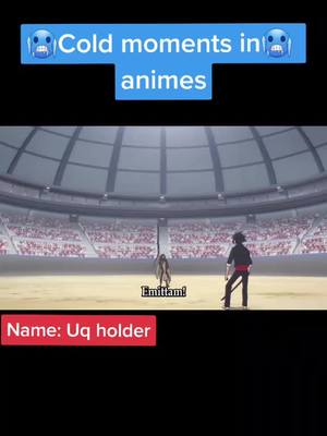 A post by @dragon_editxx on TikTok caption: #uqholder #touta #coldmomentsinanime #animefight #anime🥰lover #battle #anime #fypシ