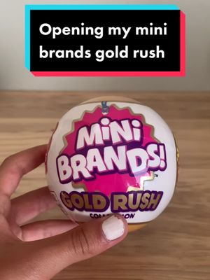 A post by @x.fidget.sxx on TikTok caption: Opened a mini brand gold rush!! #minibrands #fypシ