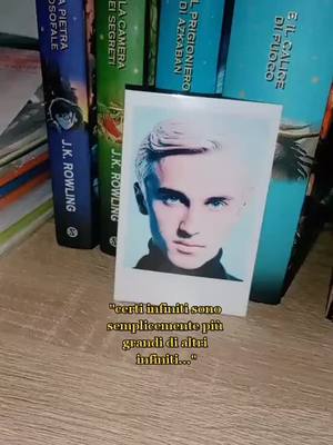 A post by @edit_harrypotter39 on TikTok caption: "per il nostro piccolo infinito"💚 #dracomalfoy #harrypottertoktok #dracotok #harrypotter #sed