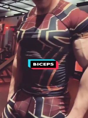 A post by @fitnessuzb1 on TikTok caption: 🖤❤Biceps Workout🖤❤#fitnessmotiv #bodybuilder #gym #kachok