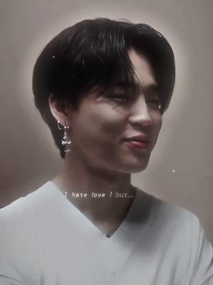 A post by @taessi.zh on TikTok caption: #pov you hate love but here is the man who changed your mind. ✨💗 | #bts #jimin #capcut #army #edit #fy #viral #parkjimin #cute #bf