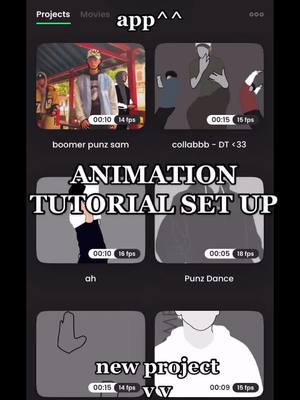 A post by @capkatt._ on TikTok caption: a quick set up tutorial ! #mcyt #animation app is flipaclip and yes I do have premium on it ((: ily <3 #animation #fypシ #flipaclip