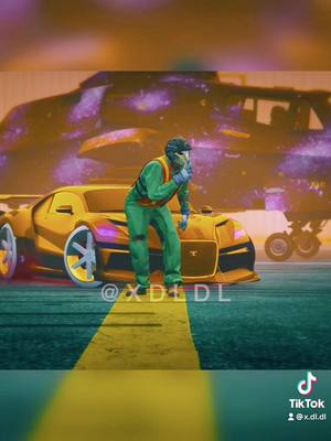 A post by @x.dl.dl on TikTok caption: Reply to @yvu74 #xdldl #dldlgg #dldl5 #mariosaeedmma #fry #gta5 #gtav #supra #spraypaint #stitch #tiktokpoll