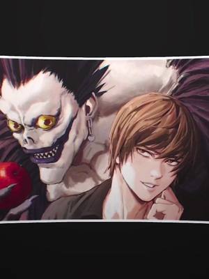 A post by @kazqhi on TikTok caption: ryuk thinks he loves light 😱🥺 #lightxryuk #ryukxlight #ship #cute #gay #twink #deathnote #fyp #xyzbca #satire