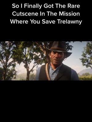 A post by @arthurshatmemes on TikTok caption: #rare #reddeadredempton2 #rdr2 #rdr #reddeadredemption #reddeadredemtionclips #cowboy #gaming #videogames #videogame #game