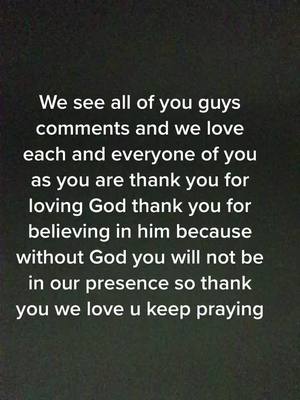 A post by @i_luv_godsomuch on TikTok caption: #🙏🏾🙏🏾🙏🏾🙏🏾🙏🏾 #Believeinhim #loveyouall #fypシ