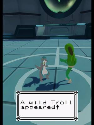 A post by @cloudy_otter on TikTok caption: How to deal with trolls. #vrchat #furry #furries #furriesoftiktok #furryvr #pokemon #awtter