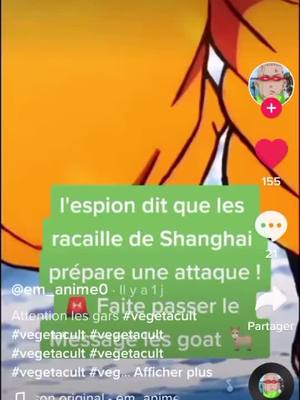 A post by @gang_vegeta_cult60 on TikTok caption: Aller rassemblons nous et battons les 💪💚 #vegetacult