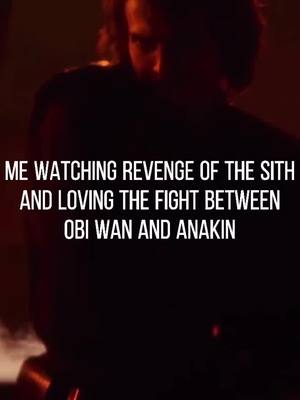 A post by @darth_sussious66 on TikTok caption: Saddest scene of all time you can’t tell me otherwise#revengeofthesith #rots #starwars #sw #sad #film