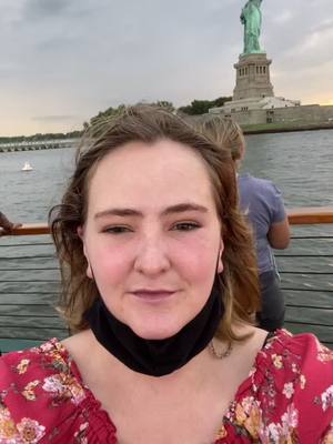 A post by @katiwonder on TikTok caption: Had to use this audio! #newyorkcity #statueofliberty #newyork #nyc #ny #concretejungle #statueoflitterbee