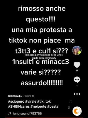 A post by @kicco73.0 on TikTok caption: #tik_tok #basta #assurdo