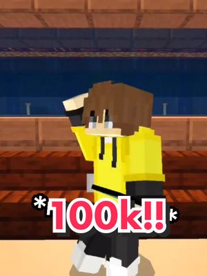 A post by @pendecraft on TikTok caption: YA SOMOS 100K!! 🥳🥳 Muchas gracias a todos!! #Minecraft #bedrock #memes #humor #fypシ