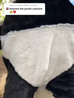 A post by @napathegolden on TikTok caption: Reply to @whiteroses1616 it was a whole vibe where I thought I was an actual panda and forced myself to eat trees