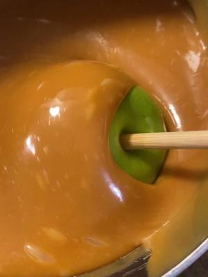 A post by @apples.more on TikTok caption: Hi friends!!! 😆 I hope you enjoy this draft #caramel #caramelapples #fyp #foryou #paratiiiiiiii #paratitiktok #manzanaverde