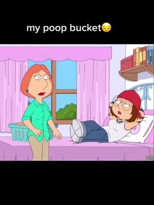 A post by @gamingvideeos on TikTok caption: #fyp #familyguy #familyguyclips #meg #meggriffin #funny #xyzcba