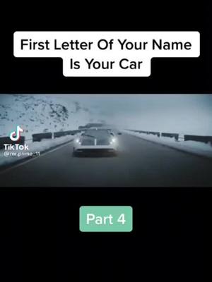 A post by @tommy24688 on TikTok caption: your letter is your car