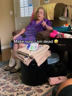 A post by @yiayiathegreat on TikTok caption: WE GOT YOU YIA YIA 🔥💯 #yiayiathegreat #grandma #yiayia #greek #grandmagonewild #funnygrandma #portland