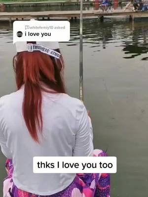 A post by @ayah3141 on TikTok caption: Answer to @whitefemiy10 #funny #fishing #life #MicroRaveWithRoni