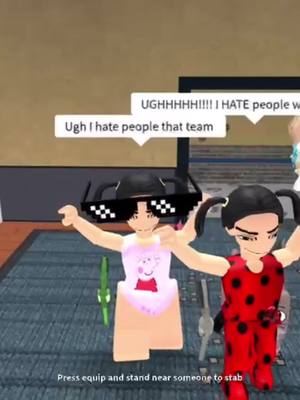 A post by @chantelle_baddie on TikTok caption: hehehe ;)) (ignore the terrible quality) has anyone seen ahs?? #fypp @chantellesbackup #murdermistery2 #roblox #BurberryTB