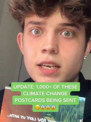 A post by @tennnessee on TikTok caption: A little climate change army? Everyone went NUTS!! #climatechange #wearegenz