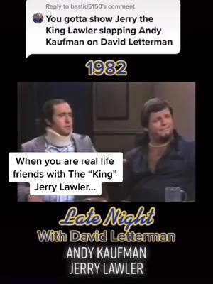 A post by @the_only_simon_says on TikTok caption: Wait for the it… #friend #memphis #theking #jerrylawler #throwback #famous #wrestling #wrestler