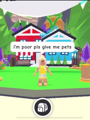 A post by @literally_itsliv on TikTok caption: #pov scammers be like: @_yes_itsme @livxpetra #adoptme #roblox #robloxadoptme #adoptmetrend #fyp #foryoupage #relatable #edit #new #newtrend