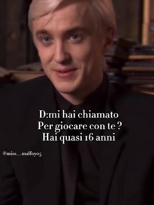 A post by @miss__malfoy05 on TikTok caption: Ep 1 ✨ PER TEE (spero vi piaccia ) #fypシ #miss__malfoy05 #foryoupage #foryou #dracotok #dracomalfoy #tomfelton #story #storia #perte #viral #4u