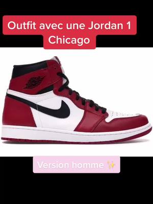 A post by @snk____0 on TikTok caption: La prochaine paire ? #jordan1chicago #sneakers #jordan #outfit