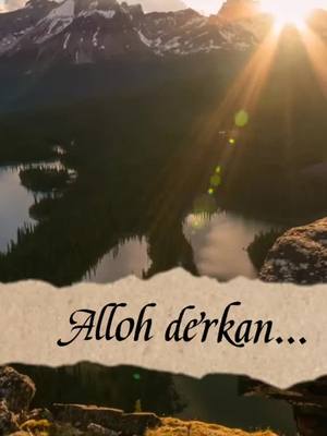 A post by @abduqodir_sobirov on TikTok caption: ALLOH DERKAN... @marimoloko (manba: tg.qalbdavosi)