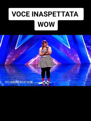 A post by @nicolucarelli_tm on TikTok caption: VOCE A SORPRESA 😱 #italiasgottalent #talento #voce #sing #singer #ragazza #inaspettata #anespected #wow