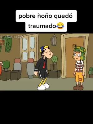 A post by @daniel_2652 on TikTok caption: #chavodel8#ñoño#quico#crico#humor#trauma pobre quedó traumado 😂😐😳