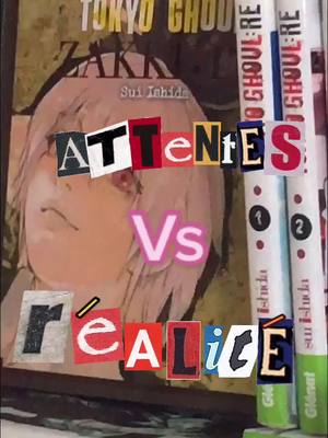 A post by @juzomanga on TikTok caption: Attentes vs réalités #manga