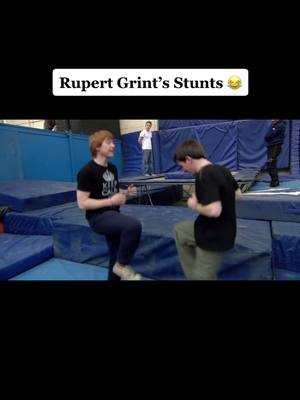 A post by @thathpmoment on TikTok caption: 😂 #harrypotter #ronweasley #rupertgrint #stunt #behindthescenes