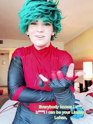 A post by @estley_wyn on TikTok caption: Dragoncon 2021 was a blast! Cant wait for the next one! #lifeisgooddance#dragoncon2021#deku#bakugou#kirishima#spiderman#mha#marvel#transitions