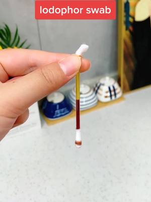 A post by @vvtlife on TikTok caption: lodophor swab#goodthing #goodstuff