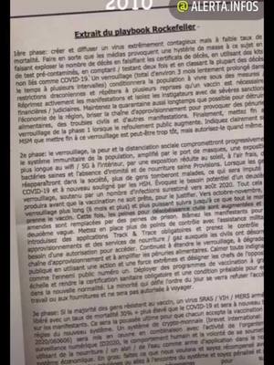 A post by @philippemarcco on TikTok caption: #mensonges #alerte1109 #meurtre #assassins #covid19 #planinternational #rockfeller