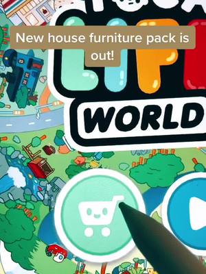 A post by @divs_toca on TikTok caption: New house furniture pack! #divs_toca #furniturepack #tocaboca #update #tocaupdate #housefurniture #vintage #vintagevibesfurniturepack