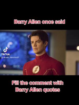 A post by @arrowverse_fan27 on TikTok caption: #fyp#flash#arrowverse#comment