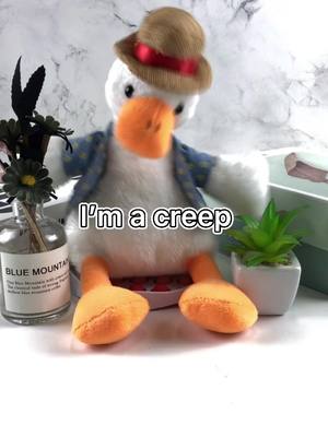 A post by @duckcansing on TikTok caption: “I’m a creep”