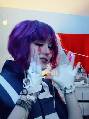 A post by @tealeaf.timez on TikTok caption: 🎶Jirōu Kyouka🎶 the drafts... they're so close.. to being empty... #bnha #mha #bnhacosplay #mhacosplay #jiroukyouka #jiroucosplay #kyoukajirou #fyp