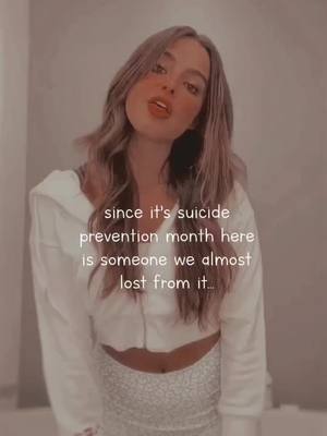 A post by @brightsnkn on TikTok caption: 🍂- i’m so glad she’s still here with us. you never know what someone is going through. | #obvisunkin #zoelaverne #suicideprevention