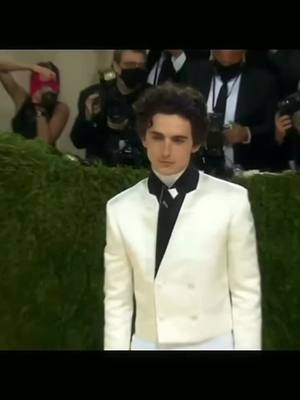 A post by @sophxdigg on TikTok caption: They look so good omg #timotheechalamet #petedavidson #metgala #metgala2021 #cmbyn #dune #thesuicidesquad #snl #KeepItRealMeals