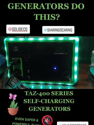 A post by @solideco on TikTok caption: ONLY USING 1/4 POWER OF TAZ 450 SERIES. THIS IS JUST A DEMONSTRATION. FOR NON-SEALED ALWAYS VENT BATTERIES WHILE CHARGING & DISCHARGING. #FYP #VIRAL