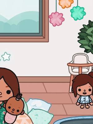 A post by @.toca.boca.54 on TikTok caption: Emma’s night’s routine 🐚 | owner 2 | did you see my new look | ib:me | tags: #viral #tocaboca #fyp