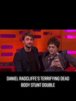 A post by @thathpmoment on TikTok caption: Does anyone else low-key want it😂 #harrypotter #danielradcliffe #stuntdouble #thegrahamnortonshow #justintimberlake #annakendrick