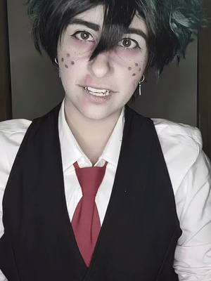 A post by @cosplaying_nugget41 on TikTok caption: become a hero? #cosplay #bnhacosplay #anime #bnha #mhacosplay #cosplayanime #dekucosplay #dekuvillain #villaindeku #midoriyaizuku #midoriyacosplay #lifeisgooddance #DenimYourWay #katespadenyonthemove #ZFlipClackdown