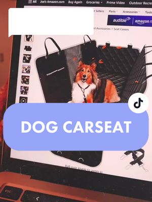 A post by @amazonpromocodes7 on TikTok caption: Reply to @desi_do_be_crazy #dogseat #dogs #amazon #amazonfinds #amazoncodes #amazondiscount #IDeserveTuitionContest #ZFlipClackdown #fyp