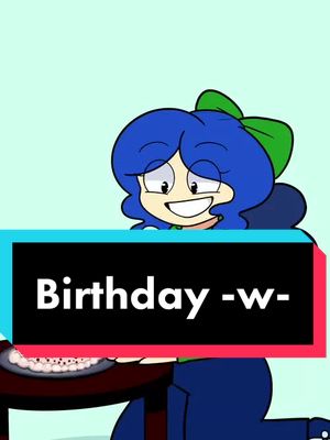 A post by @fummischum on TikTok caption: Horray! Today’s my birthday! I’m already having a blast! :D #animation