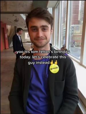 A post by @official.severus_snape on TikTok caption: #danielradcliffe #tomfeltonsucks #ilovedanielradcliffe #danieljacobradcliffe