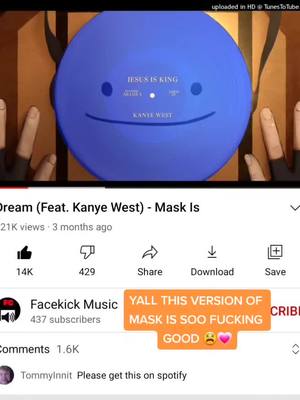 A post by @its_paloma on TikTok caption: literally tommy commented on it 😫 #dream #Mask #kanyewest #kanye #GodIs #tommyinnit